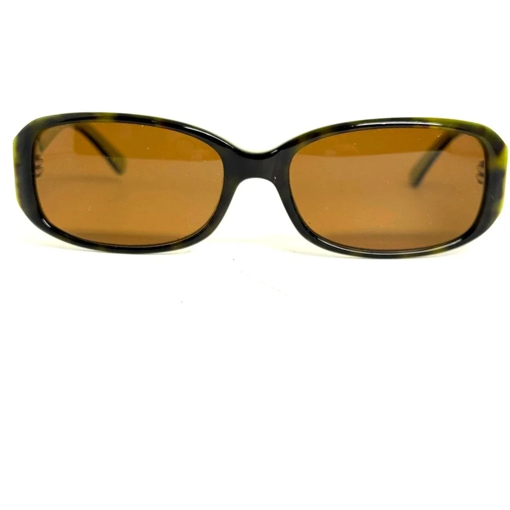 Kate Spade Paxton/N/S Tortoise Lime Green Rectangular Sunglasses DV2 Y6 53-16